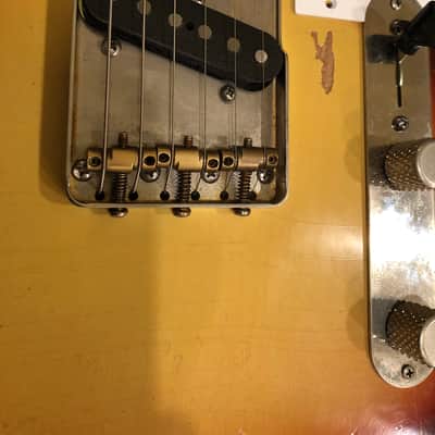 Custom RS Guitarworks Body Double Cut  Telecaster 2018 3 tone Sunburst image 11