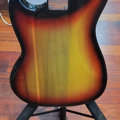 Fender Mustang Electric Vintage with Original Case All Original 1973 - Sunburst image 6