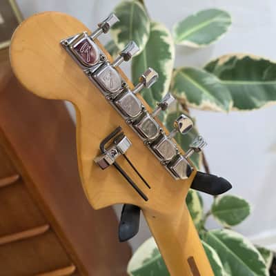1977 Fender Stratocaster Dakota Red Kahler HSH American Vintage 70s 1970's DiMarzio USA Strat Custom Fiesta Red Guitar image 15