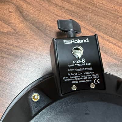 Roland PDX-8 Dual Trigger Mesh Head V-Drum Pad 3 Pack - Q0N2410 - NOB TD-17 OEM image 9