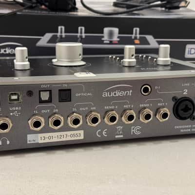 Audient iD22 Desktop USB Audio Interface 2010s - Black/Grey image 4