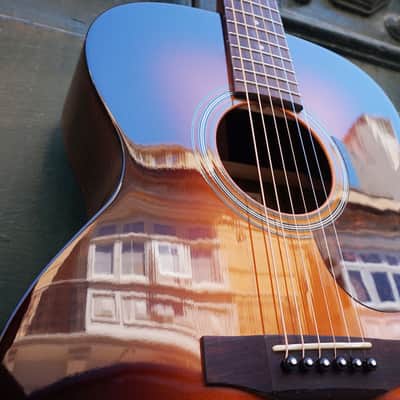 Sigma-Guitars OMR-21-SB 2014 Sunburst image 8