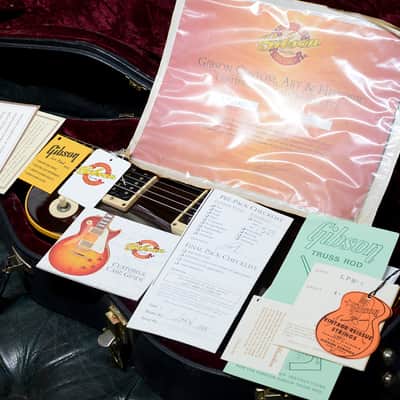 Gibson Custom Shop 1954 Les Paul Jeff Beck Oxblood Reissue 2004' image 12