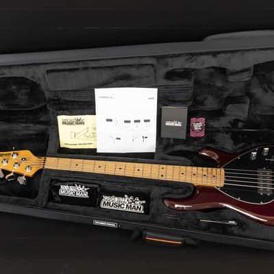 Music Man USA StingRay 5 Special OX - Oxblood image 17