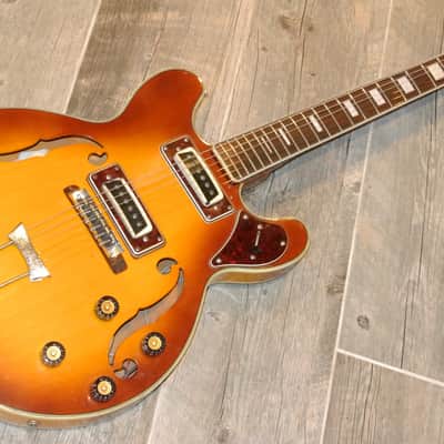 1970's Aria Diamond Electric Hollowbody - Made in Japan - Univox Coily image 1