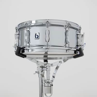 British Drum Company BB-14-60-SN Bluebird Series Chrome Over Brass 6" x 14" Snare Drum image 11
