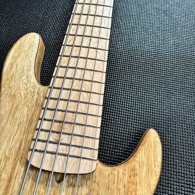 Tom Clement 6 String Bass w/ Mike Pope Preamp image 6