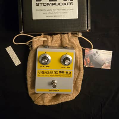 D*A*M Grease Box GB-83 2010's Yellow and Grey image 1