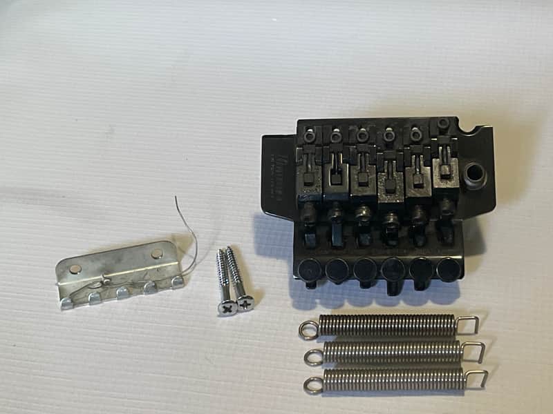 1990's Korean Ibanez RG Series LO-TRS II Black Floyd Rose Tremolo Bridge Vibrato image 1