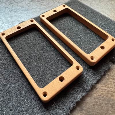 Guilford Mahogany Pickup Ring Set fits PRS USA 594 stoptail models and older image 1