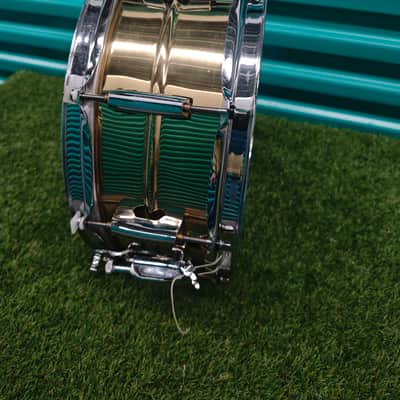 ⚡Pearl Custom Alloy Sensitone Brass Shell Snare Drum 14"X5.5"⚡ image 6