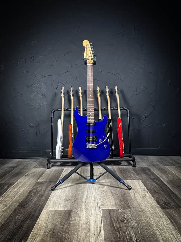 Squier Showmaster HSS 2002 - Blue image 1