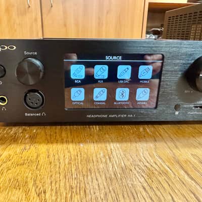 OPPO HA-1 Black Headphone Amp DAC Preamp with Remote image 3