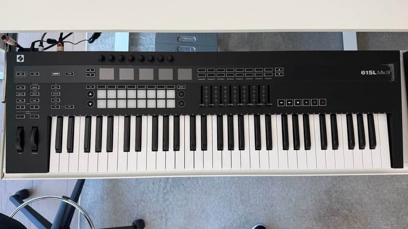 Novation 61 SL MKIII MIDI Controller 2018 - Present - Black image 1