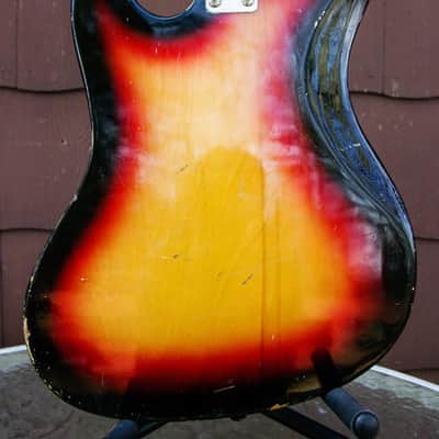 1970's Encore Jazz Bass Copy image 9