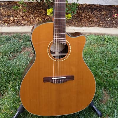 Fender GN-45-SCE-NAT 2003 Natural Nylon String Acoustic Electric image 1
