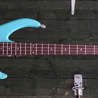 Recaster Bombora Bass relic Daphne Blue surf bass image 1