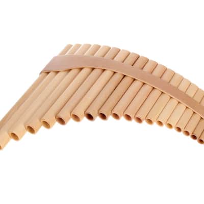 HORA Alto Pan Flute - 20 Pipes - Maple Wood - Handmade in Romania image 2