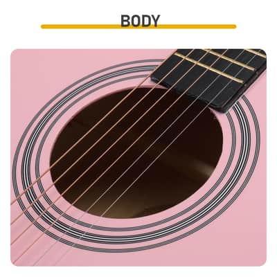 🎸Acoustic Guitar +Soft Case/Gig Bag +Tuner +Strap +Picks!🎸 image 7