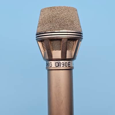 ☆Vintage 1970s AKG D190E *New Foam* Dynamic Microphone - D190 D1000E image 12