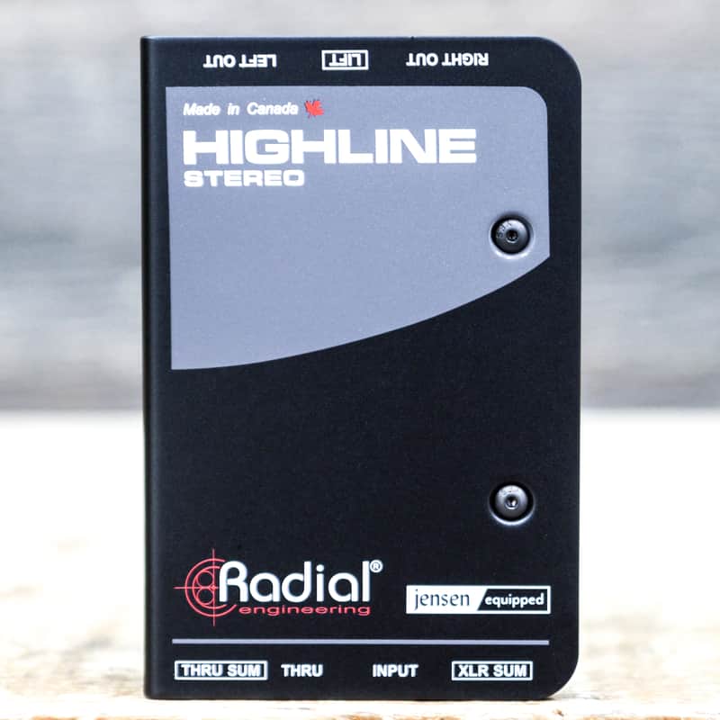 Radial Engineering Highline Stereo Passive Line Isolator Two Channel Isolator image 1