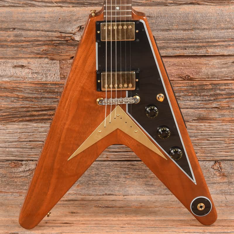 Gibson Custom 1958 Flying V Mahogany Natural 2021