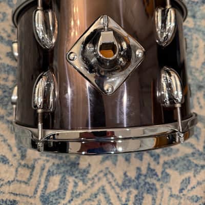 Slingerland 8 x 12" Rack Tom (3-ply), Early 70's - Black Chrome image 3