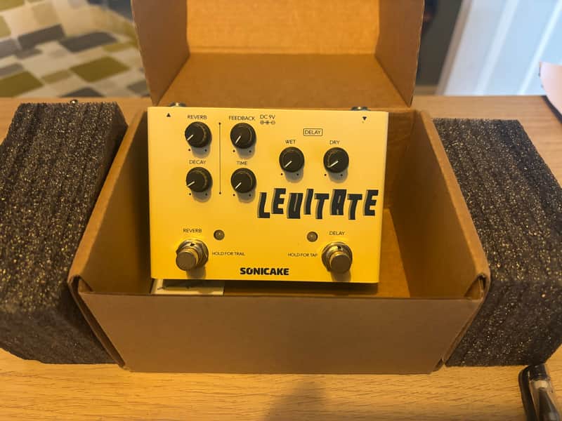 SONICAKE Levitate Current - Digital Delay and Reverb Effect Pedal image 1