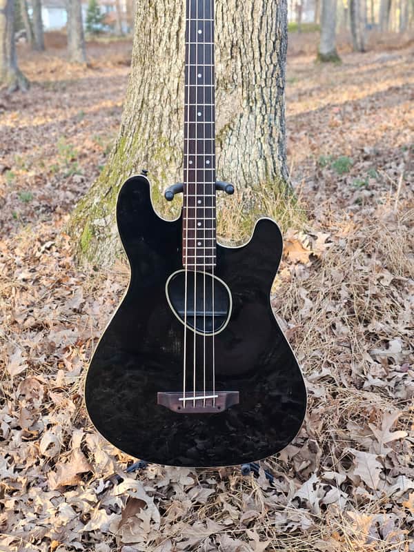 Kramer Ferrington Acoustic Electric Bass KFB-2 89-90 Gene | Reverb