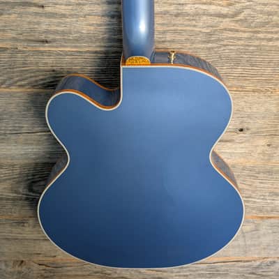 Gretsch Falcon Hollow Body w/String-Thru Bigsby - Cerulean Smoke image 3