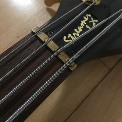 Warwick Streamer LX 4 Left Handed 1998 Flamed Maple Oil Finish image 12