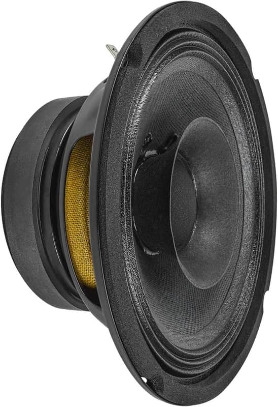 6 Inch Full Range Speaker, 8 Ohms, 200 Watts Continuous Program Power, 100 Watts RMS Power, 92.5 dB, Full-Range Driver, Loudspeaker for Pro Audio Systems (Single) image 1