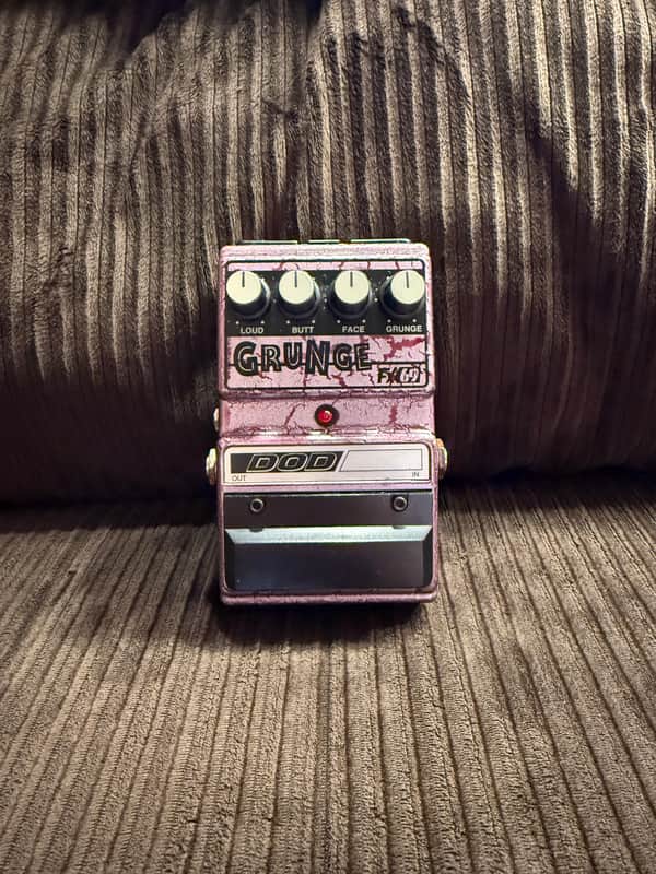 ギター DOD FX69 GRUNGE DOD's Pirate Flag Pedal: The FX69 Grunge - YouTube