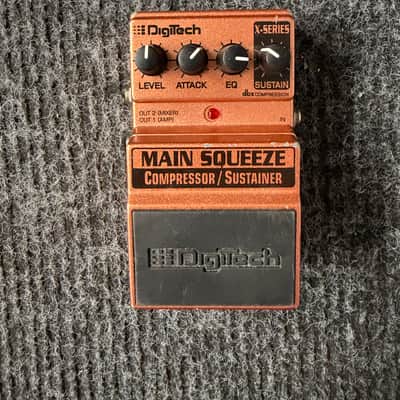 DigiTech Main Squeeze Compressor 2000s - Orange image 2