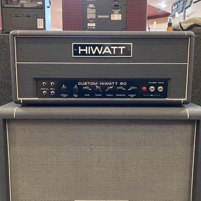 Hiwatt Custom 50W Half Stack - 50 DR-504 w/ 4x12 Cab from 1990 image 5