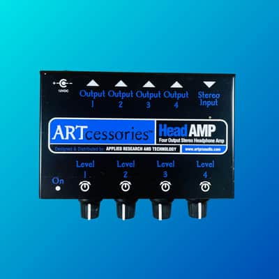 ART Headamp 4 8 Output Stereo Headphone Amplifier image 3