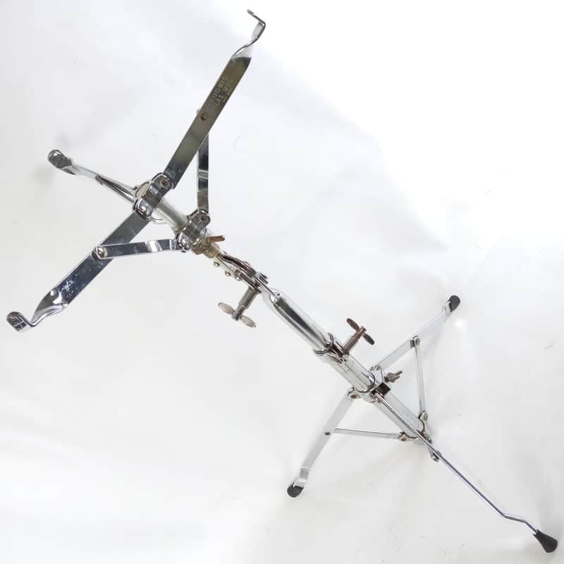 Ludwig "Atlas" Early 70s#1364 Snare Drum Stand Chrome Single-Braced Legs Chicago image 1