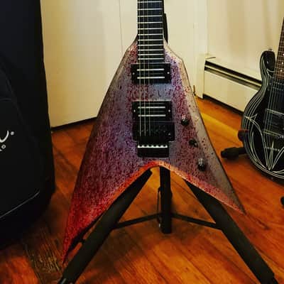 Washburn  USA Custom  Shop WV540 Chrome Murder Weapon V - Owned by Scott Ian of Anthrax image 20