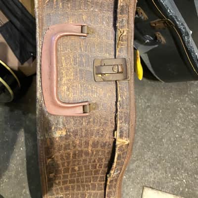 Gibson LG case chipboard 1960s Brown image 7