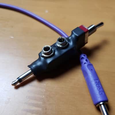 Tidbit Audio Mini Switched Multiple for Eurorack / Modular Synth / Audio - 0HP - 3.5mm 2023 - Black image 4