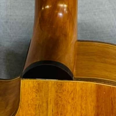 Blueberry Handmade Hollow Body Electric Guitar Rapunzel Motif image 11