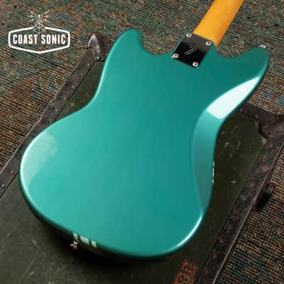 2006 Fender '69 Competition Mustang MG69-85CO Ocean Turquoise Metallic Matching Headstock CIJ Japan image 10
