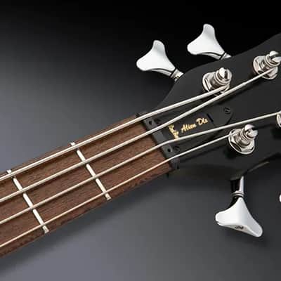 Warwick RockBass Alien Deluxe Hybrid Thinline, 4-String - Solid Black Satin image 5