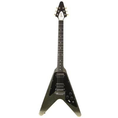 Gibson Flying V Silver Sparkle One-Off 1998 image 10