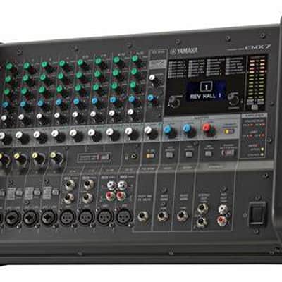 Yamaha EMX7 12-Input Dual 710w Powered Analog Mixer