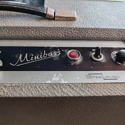 Steelphon Minibass - Italian vintage amp image 7