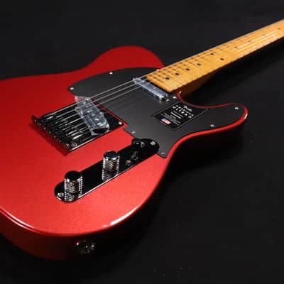Fender American Ultra II Telecaster Maple Fingerboard Sinister Red 121 image 3