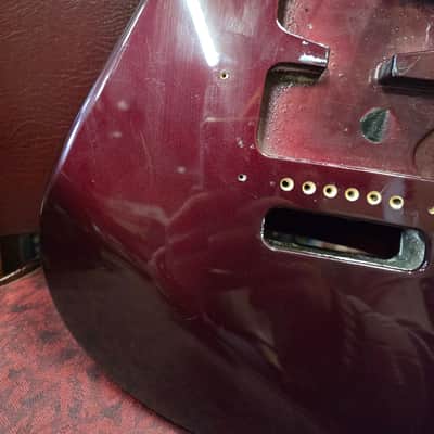 Fender Stratocaster Body Humbucker Neck Route Mexico 2001 image 7