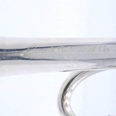 Custom Edwards Gen III Bb Trumpet in Silver Plate image 2