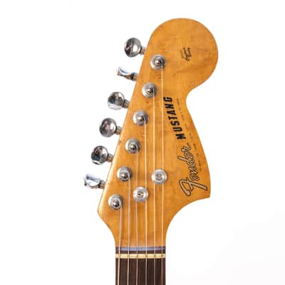 1960s Fender Mustang Dakota Red owned by Nils Lofgren image 5